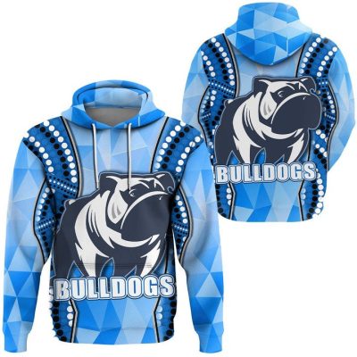 AFL Western Bulldogs Blue Pullover Hoodie