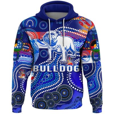 AFL Western Bulldogs Indigenous New Pullover Hoodie