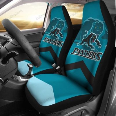 NRL Penrith Panthers Blue Black Car Seat Covers