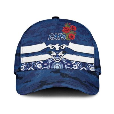 AFL Geelong Cats Navy Blue Indigenous Classic Cap