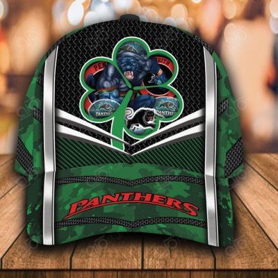 NRL Penrith Panthers Custom Name Green Mascot Classic Cap