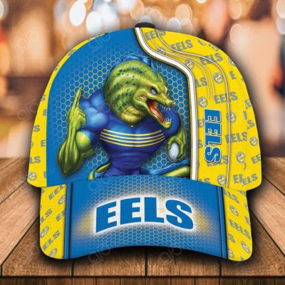 NRL Parramatta Eels Mascot Blue Yellow Classic Cap