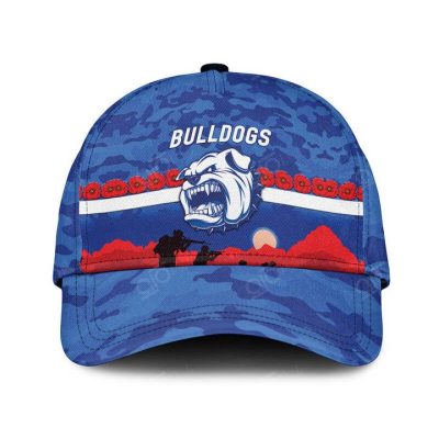 AFL Western Bulldogs ANZAC Day Blue Classic Cap
