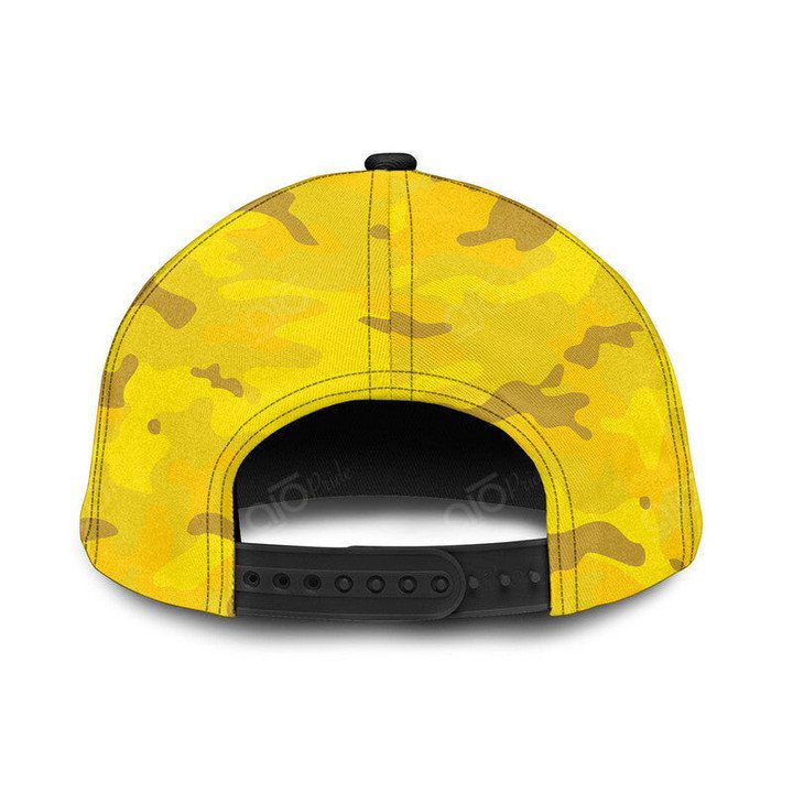 NRL Parramatta Eels Gold Simple ANZAC Style Classic Cap NRL Parramatta Eels Gold Simple ANZAC Style Classic Cap