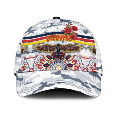 AFL Adelaide Crows Indigenous White Classic Cap