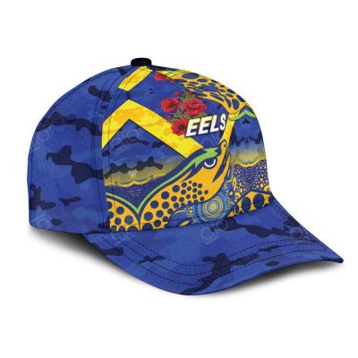 NRL Parramatta Eels ANZAC Indigenous Poppy Vibes Classic Cap