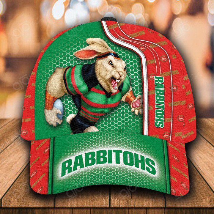 NRL South Sydney Rabbitohs Mascot Blue Red Classic Cap NRL South Sydney Rabbitohs Mascot Blue Red Classic Cap