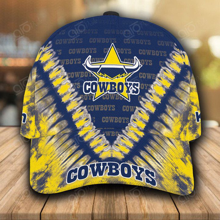 NRL North Queensland Cowboys Custom Name Pride Classic Cap NRL North Queensland Cowboys Custom Name Pride Classic Cap