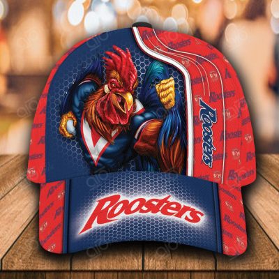 NRL Sydney Roosters Mascot Blue Red Classic Cap