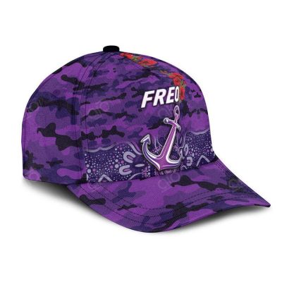 AFL Fremantle Dockers Indigenous Purple Classic Cap V2