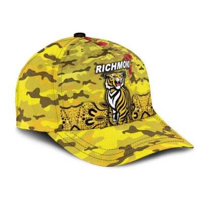 AFL Richmond Tigers Indigenous Yellow Classic Cap