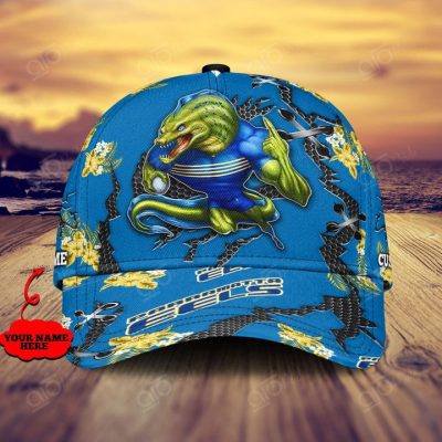 NRL Parramatta Eels Custom Name Mascot Flower Classic Cap