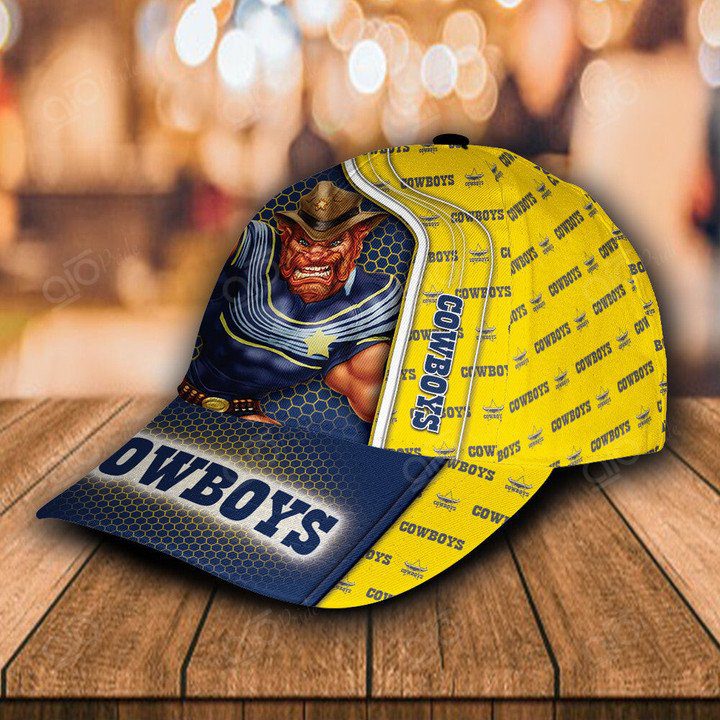 NRL North Queensland Cowboys Mascost Shooting Classic Cap NRL North Queensland Cowboys Mascost Shooting Classic Cap