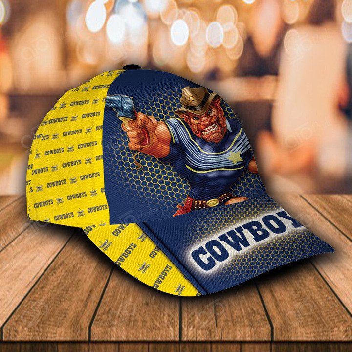NRL North Queensland Cowboys Mascost Shooting Classic Cap NRL North Queensland Cowboys Mascost Shooting Classic Cap