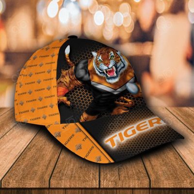 NRL Wests Tigers Black Orange Mascot Classic Cap