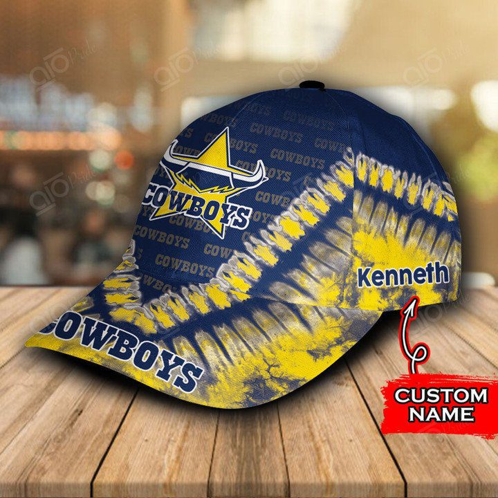 NRL North Queensland Cowboys Custom Name Pride Classic Cap NRL North Queensland Cowboys Custom Name Pride Classic Cap