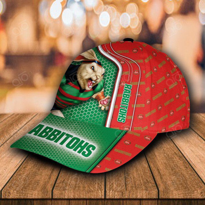 NRL South Sydney Rabbitohs Mascot Blue Red Classic Cap NRL South Sydney Rabbitohs Mascot Blue Red Classic Cap