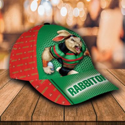 NRL South Sydney Rabbitohs Mascot Blue Red Classic Cap