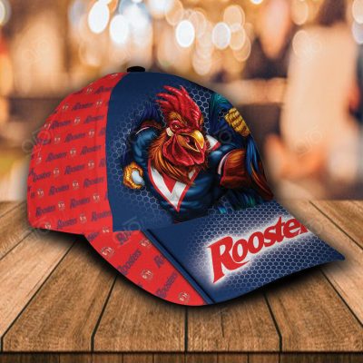 NRL Sydney Roosters Mascot Blue Red Classic Cap