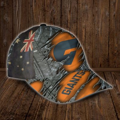 AFL Greater Western Sydney Giants Custom Name Orange Classic Cap