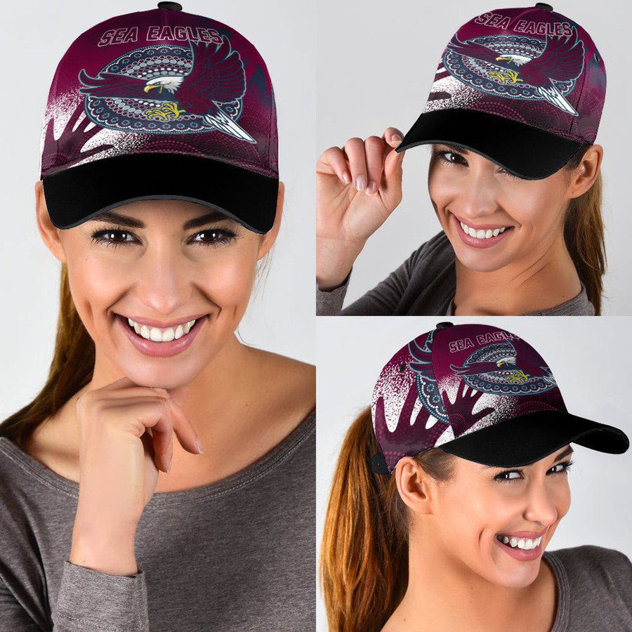NRL Manly Warringah Sea Eagles NAIDOC Week Classic Cap NRL Manly Warringah Sea Eagles NAIDOC Week Classic Cap