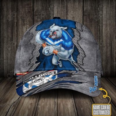 NRL Canterbury-Bankstown Bulldogs Mascot Custom Name Classic Cap