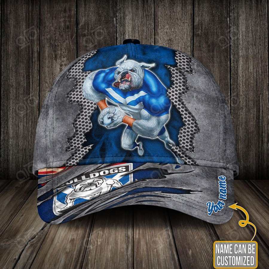 NRL Canterbury-Bankstown Bulldogs Mascot Custom Name Classic Cap NRL Canterbury-Bankstown Bulldogs Mascot Custom Name Classic Cap