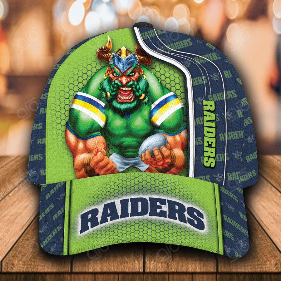 NRL Canberra Raiders Mascot Classic Cap NRL Canberra Raiders Mascot Classic Cap