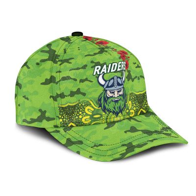 NRL Canberra Raiders ANZAC Indigenous Classic Cap