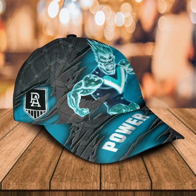 AFL Port Adelaide Custom Name Mascot Classic Cap