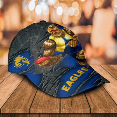 AFL West Coast Eagles Custom Name Mascot Classic Cap