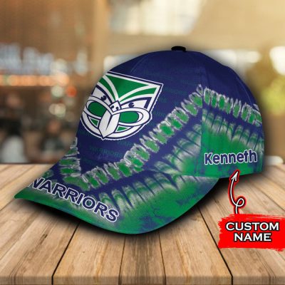 NRL New Zealand Warriors Green Custom Name Classic Cap