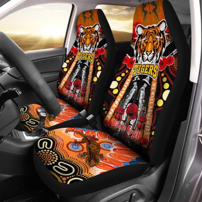 NRL Wests Tigers ANZAC Day Lest We Forget Car Seat Covers