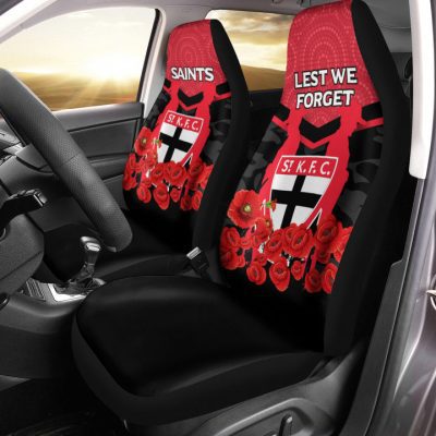 AFL St Kilda Saints ANZAC Day Indigenous Car Seat Covers