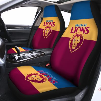 AFL Brisbane Lions Car Seat Covers