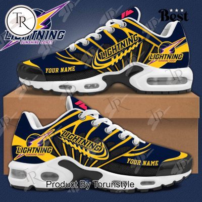 2025 Sunshine Coast Lightning Custom Name TN Shoes