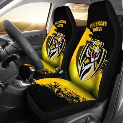 AFL Richmond Tigers Black Yellow Special Car Seat Covers