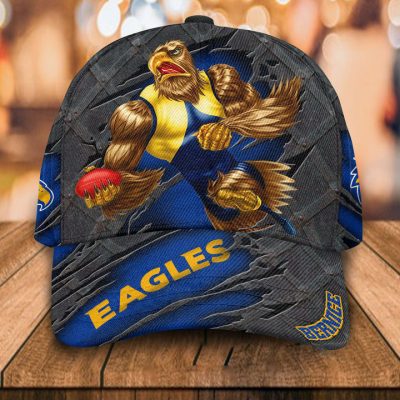 AFL West Coast Eagles Custom Name Mascot Classic Cap