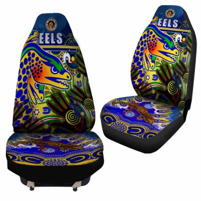 NRL Parramatta Eels Australia NAIDOC Week Car Seat Covers