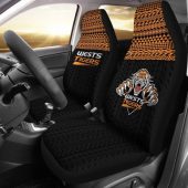 NRL Wests Tigers Polynesian Car Seat Covers