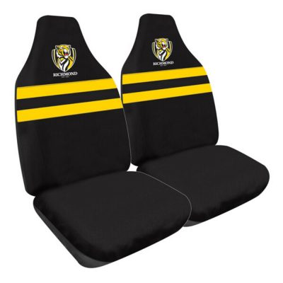AFL Richmond Tigers Black Yellow Car Seat Covers