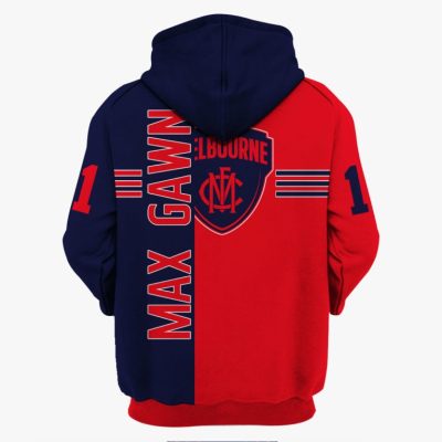 AFL Melbourne Demons Max Gawn #11 Pullover Hoodie V2