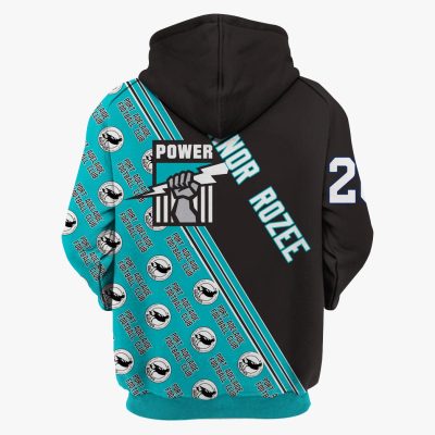 AFL Port Adelaide Connor Rozee No 20 Pullover Hoodie