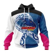 Afl Adelaide Crows Custom Name Number Fight Cancer Pullover Hoodie Front.jpg - demo10