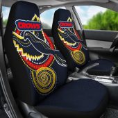 Afl Adelaide Crows Indigenous Black Car Seat Covers 4.jpg - demo10