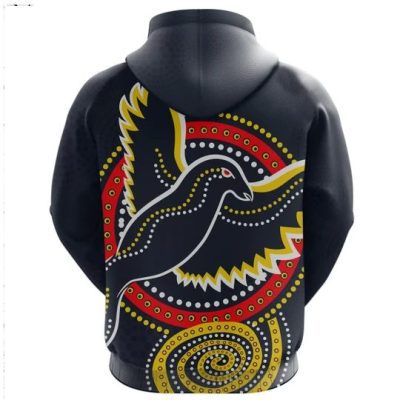 AFL Adelaide Crows Indigenous Black Pullover Hoodie