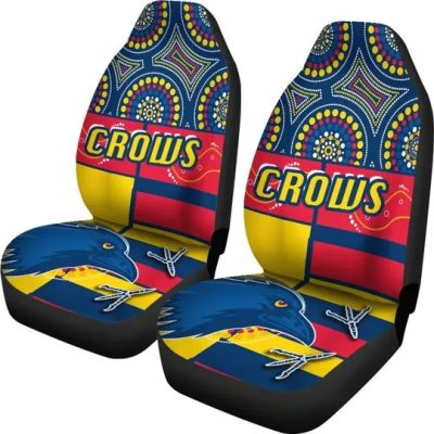 AFL Adelaide Crows Indigenous Car Seat Covers