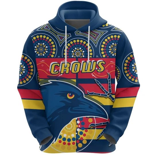 AFL Adelaide Crows Indigenous Pullover Hoodie AFL Adelaide Crows Indigenous Pullover Hoodie