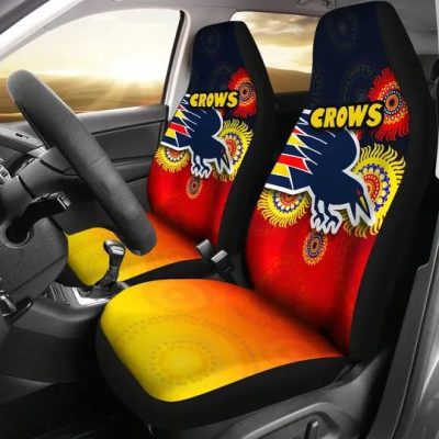 AFL Adelaide Crows Special Style Car Seat Covers V2
