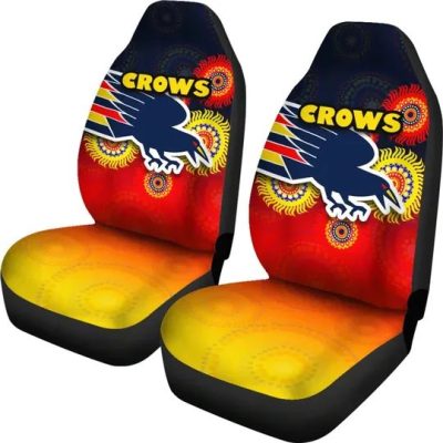 AFL Adelaide Crows Special Style Car Seat Covers V2
